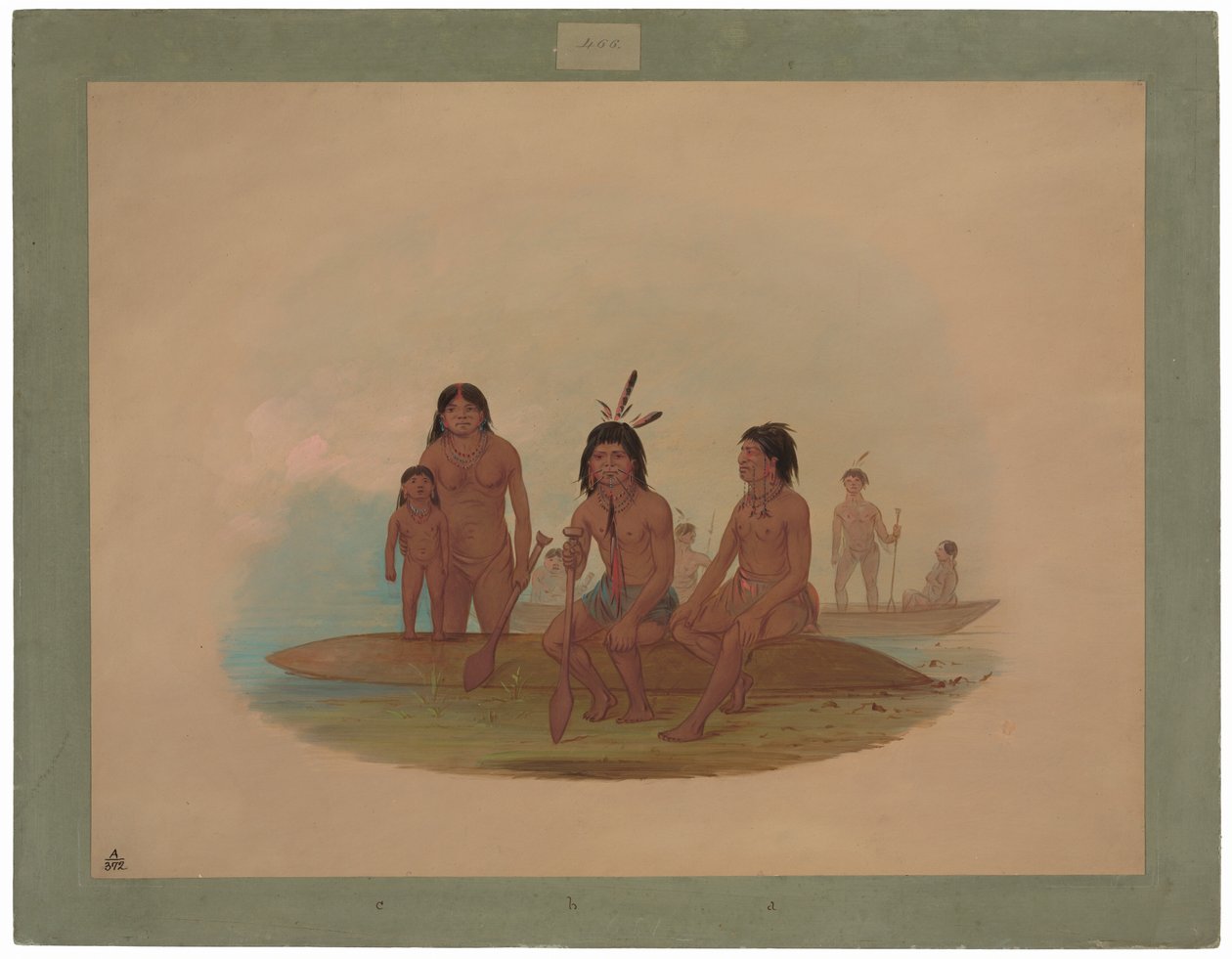 Marahua Indians by George Catlin