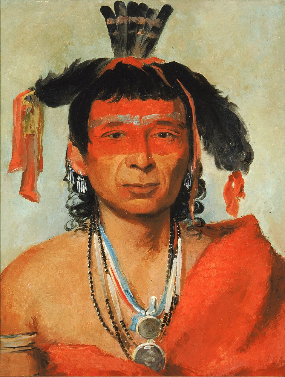 Másh-kee-wet, a Great Dandy by George Catlin