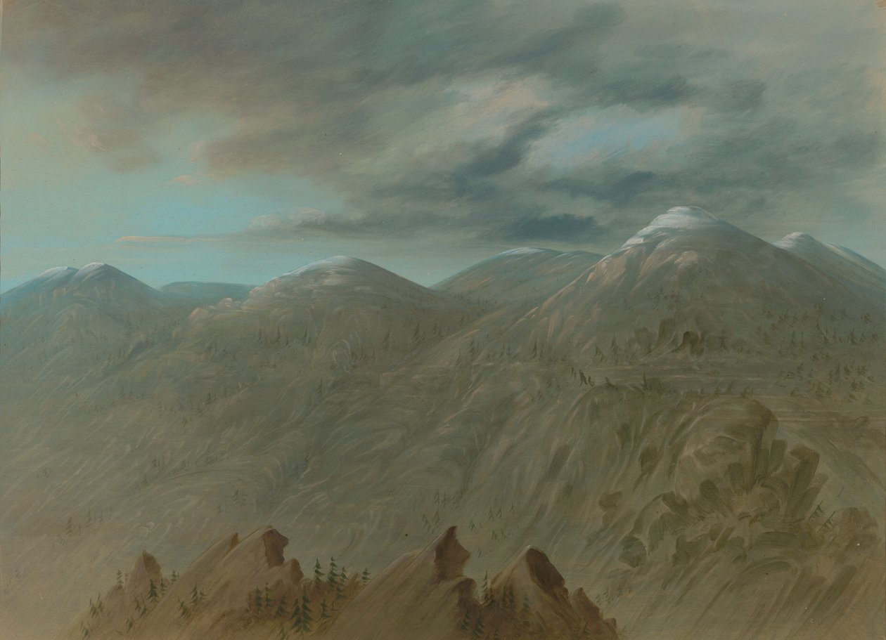 Salmon River Mountains by George Catlin