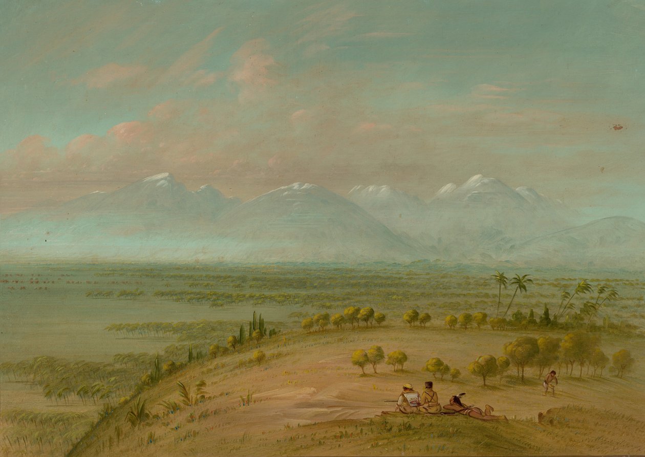 View of the Pampa del Sacramento by George Catlin