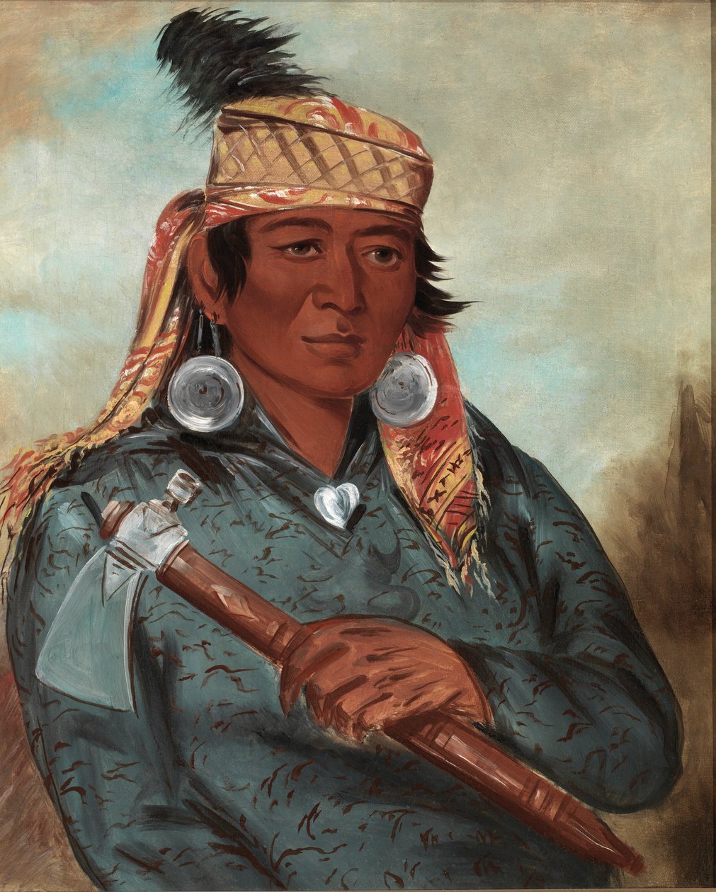Wáh-pe-say, The White by George Catlin