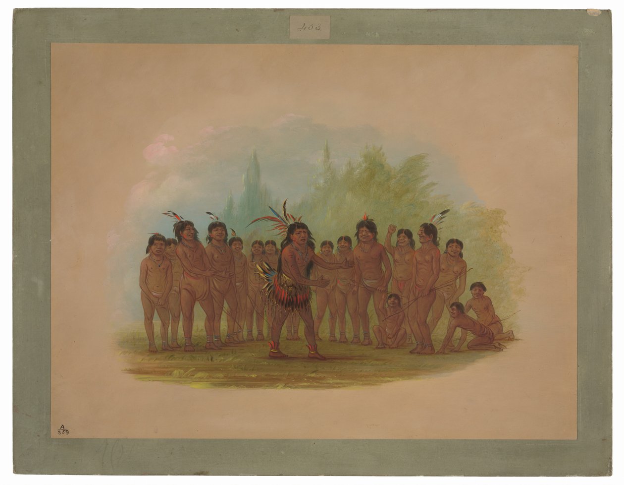 Zurumati Indians by George Catlin