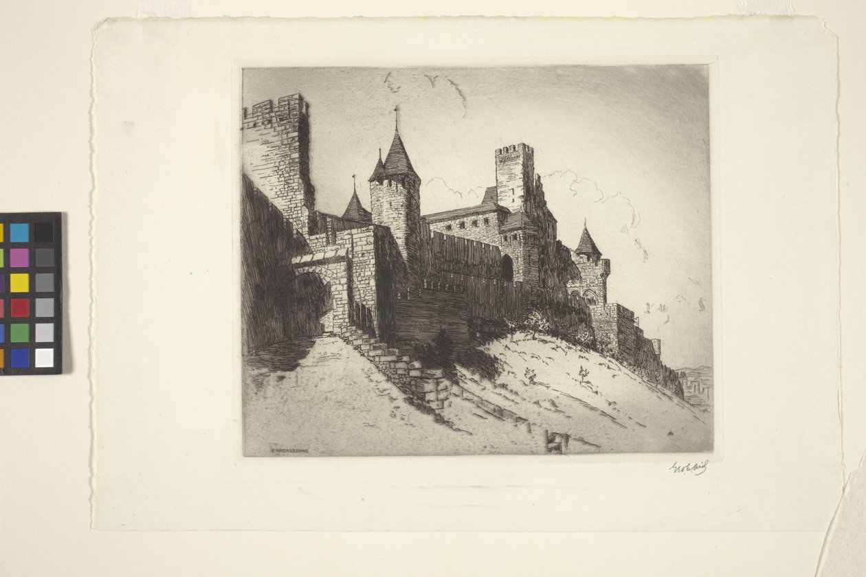 Carcasonne by George Charles Aid