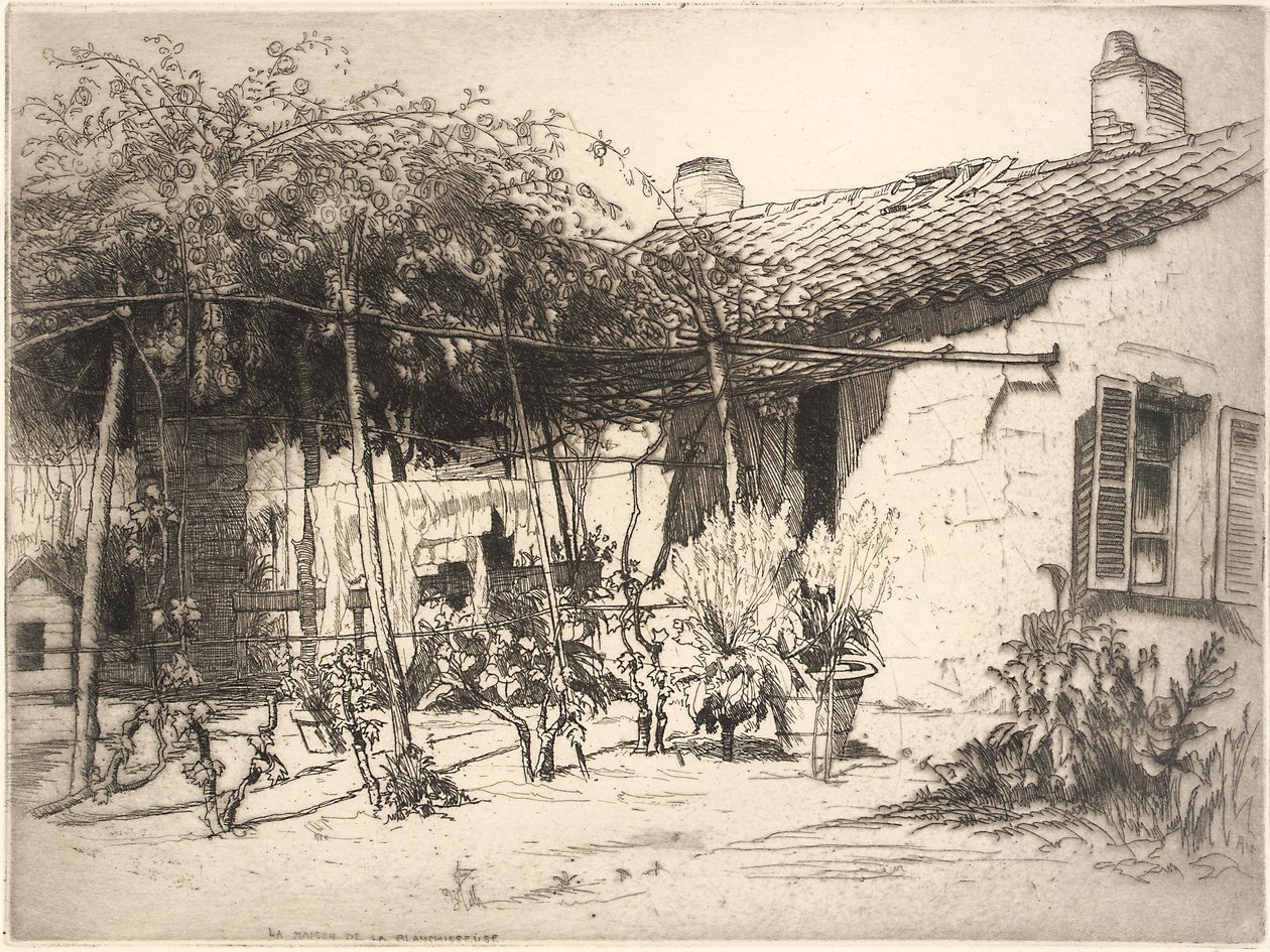 The House of the Laundress by George Charles Aid