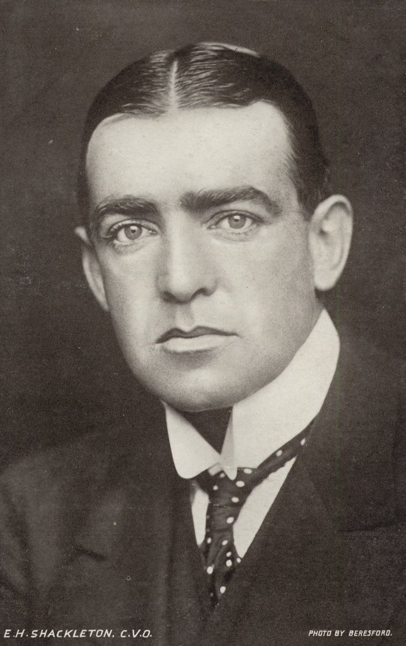 Ernest Shackleton, British Antarctic Explorer by George Charles Beresford