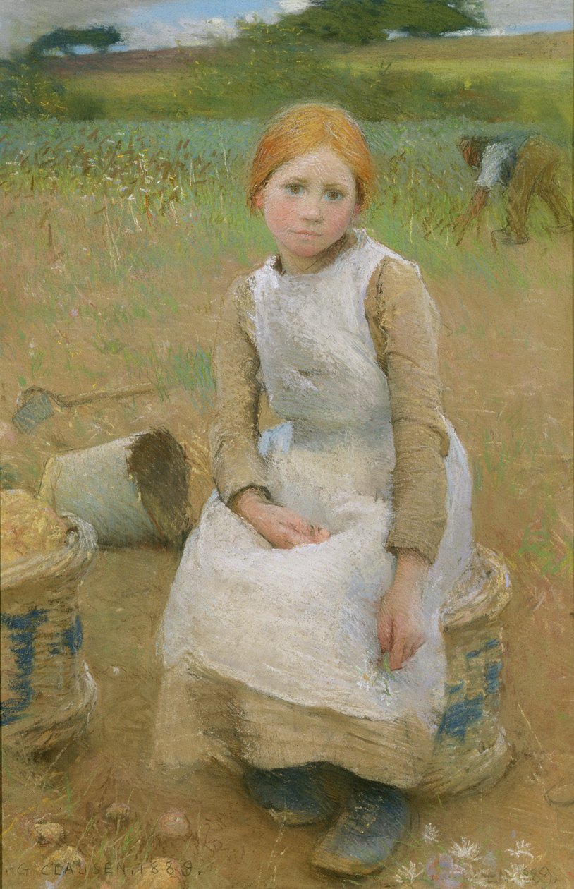 Little Rose by George Clausen