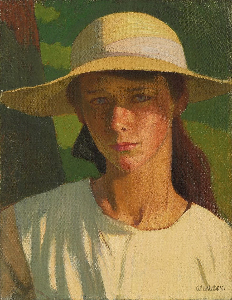 The Nut Brown Maid by George Clausen