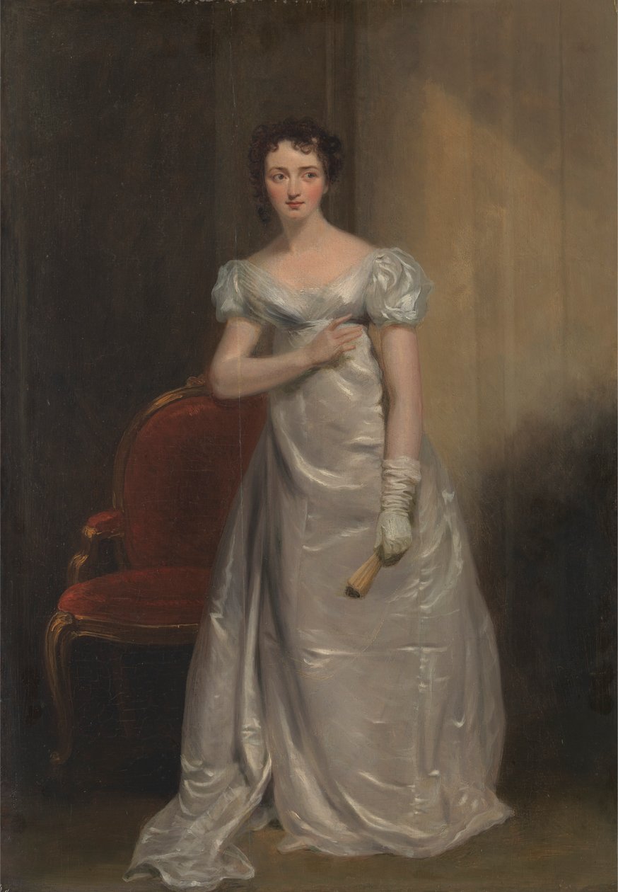 Harriet Smithson as Miss Dorillon, in 