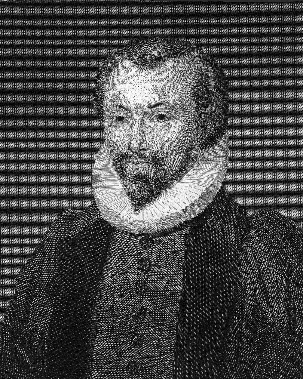 Portrait of the Poet John Donne by George Clint