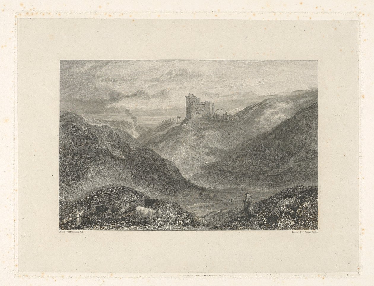 Crichton Castle by George Cooke
