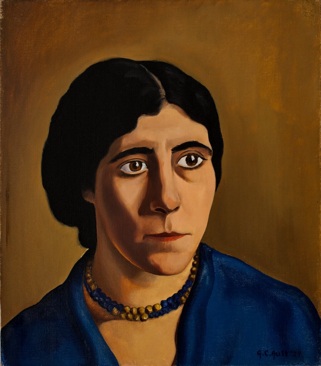 Portrait of Concetta Scaravaglione by George Copeland Ault