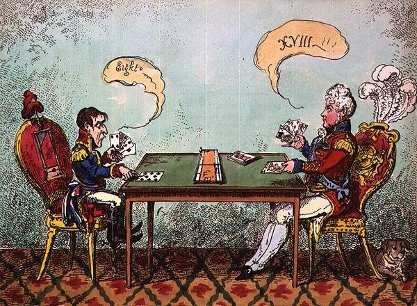 A Game of Cribbage or Boney