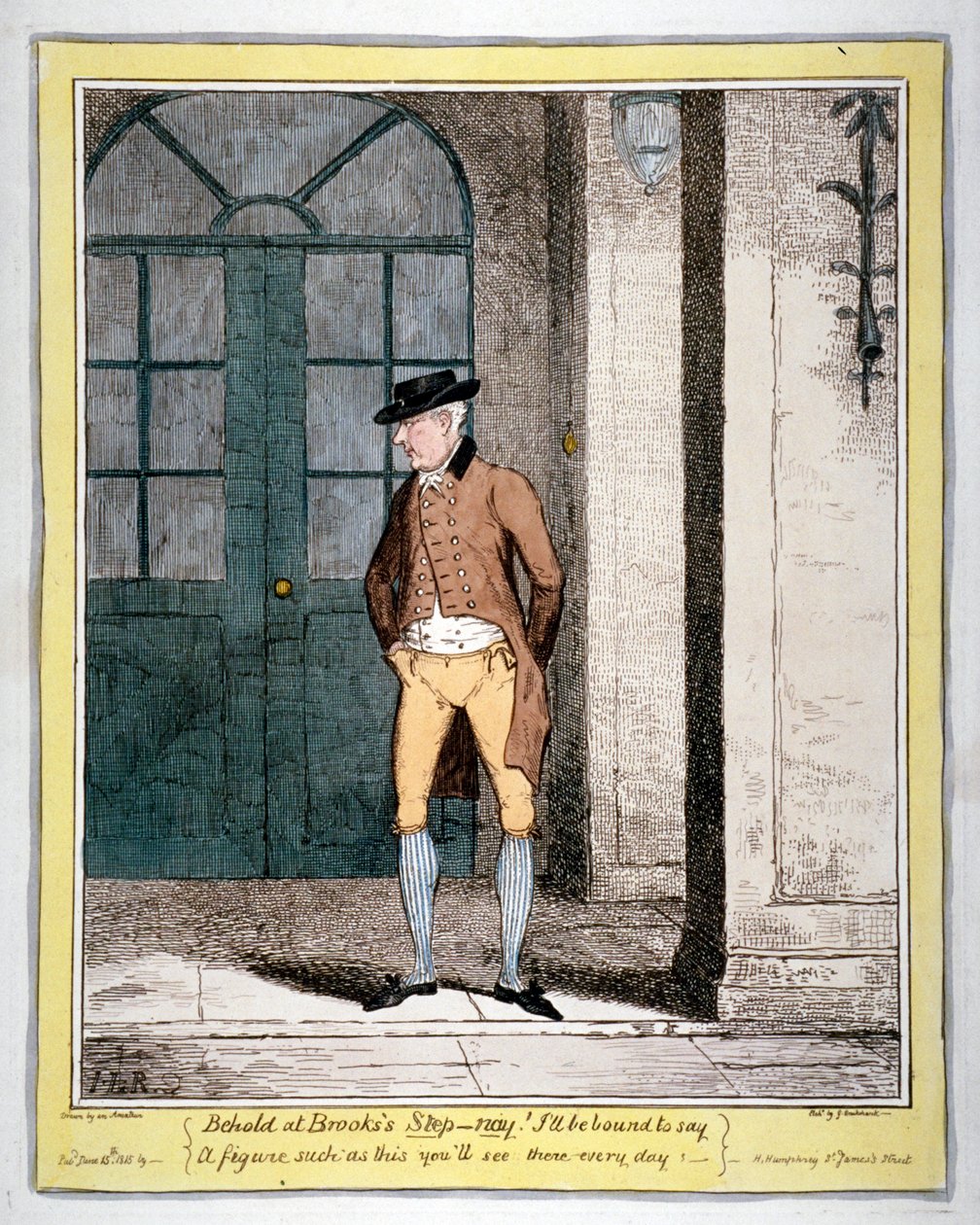 A man outside Brooks
