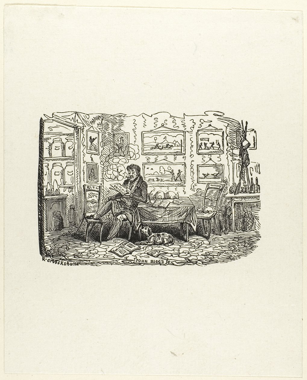 Anecdotes: Proof by George Cruikshank