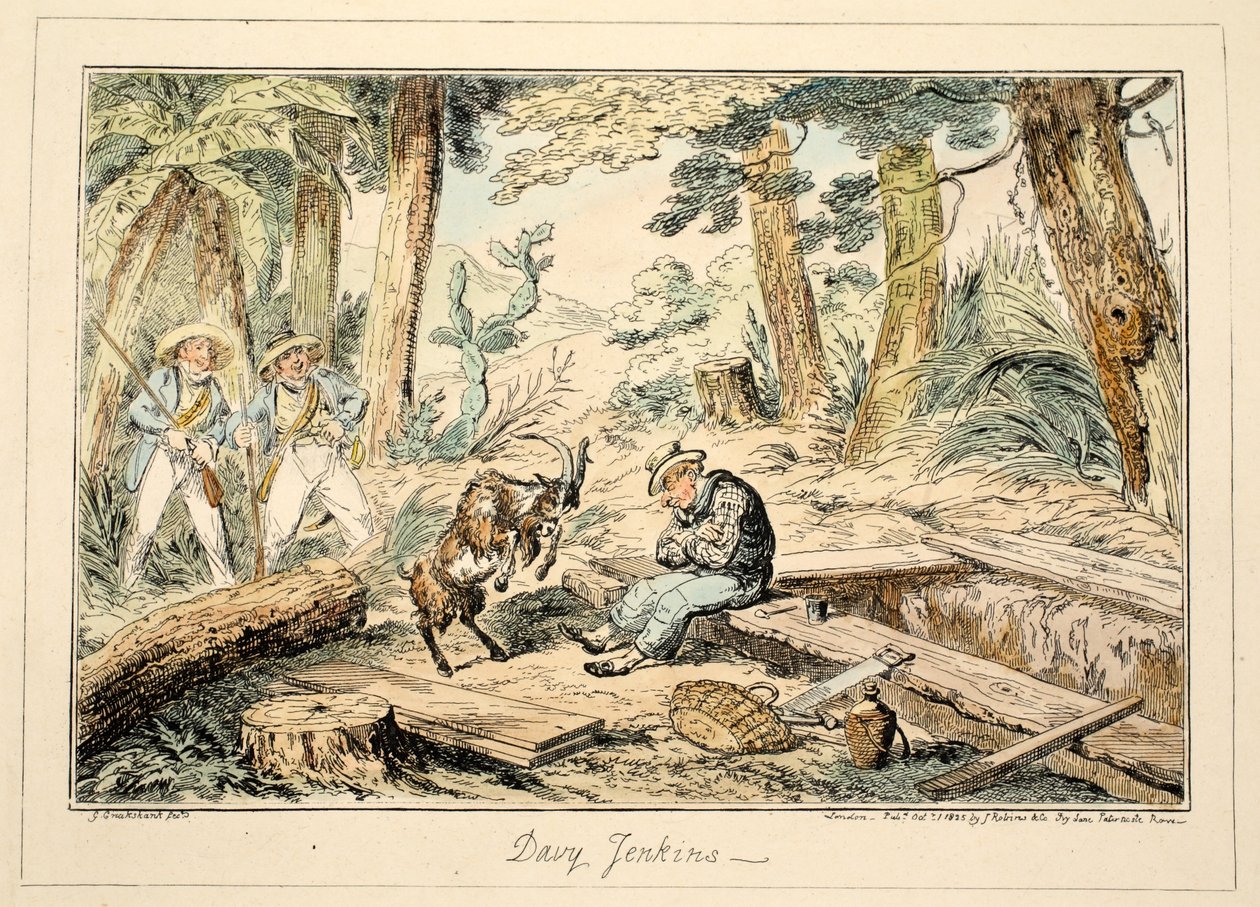 Davy Jenkins, from Greenwich Hospital, a Series of Naval Sketches, Descriptive of a Life of a Man-of-War