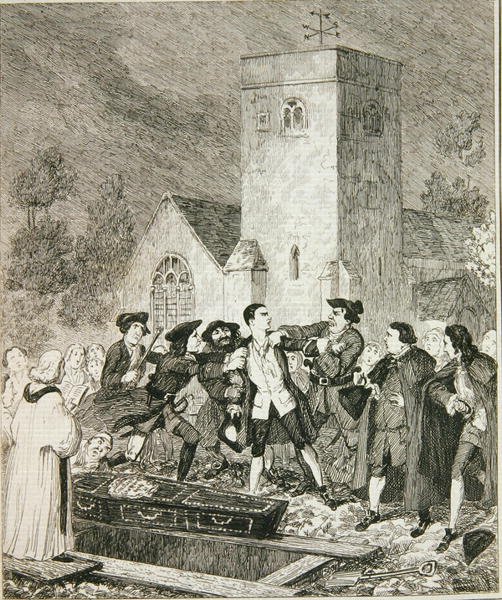 Jonathan Wild Seizing Jack at His Mother