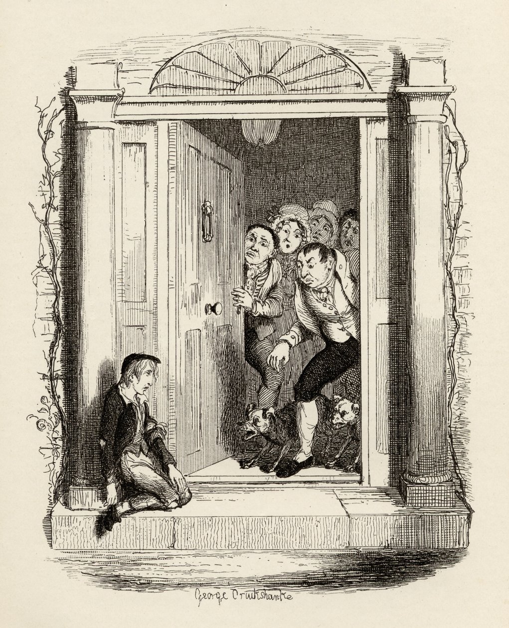 Oliver Twist at Mrs. Maylie