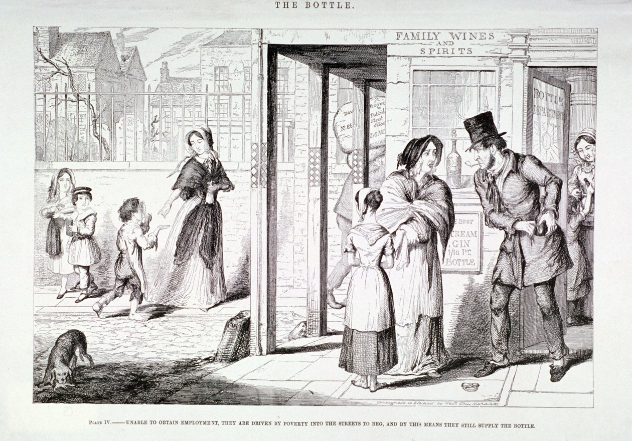 The Bottle by George Cruikshank