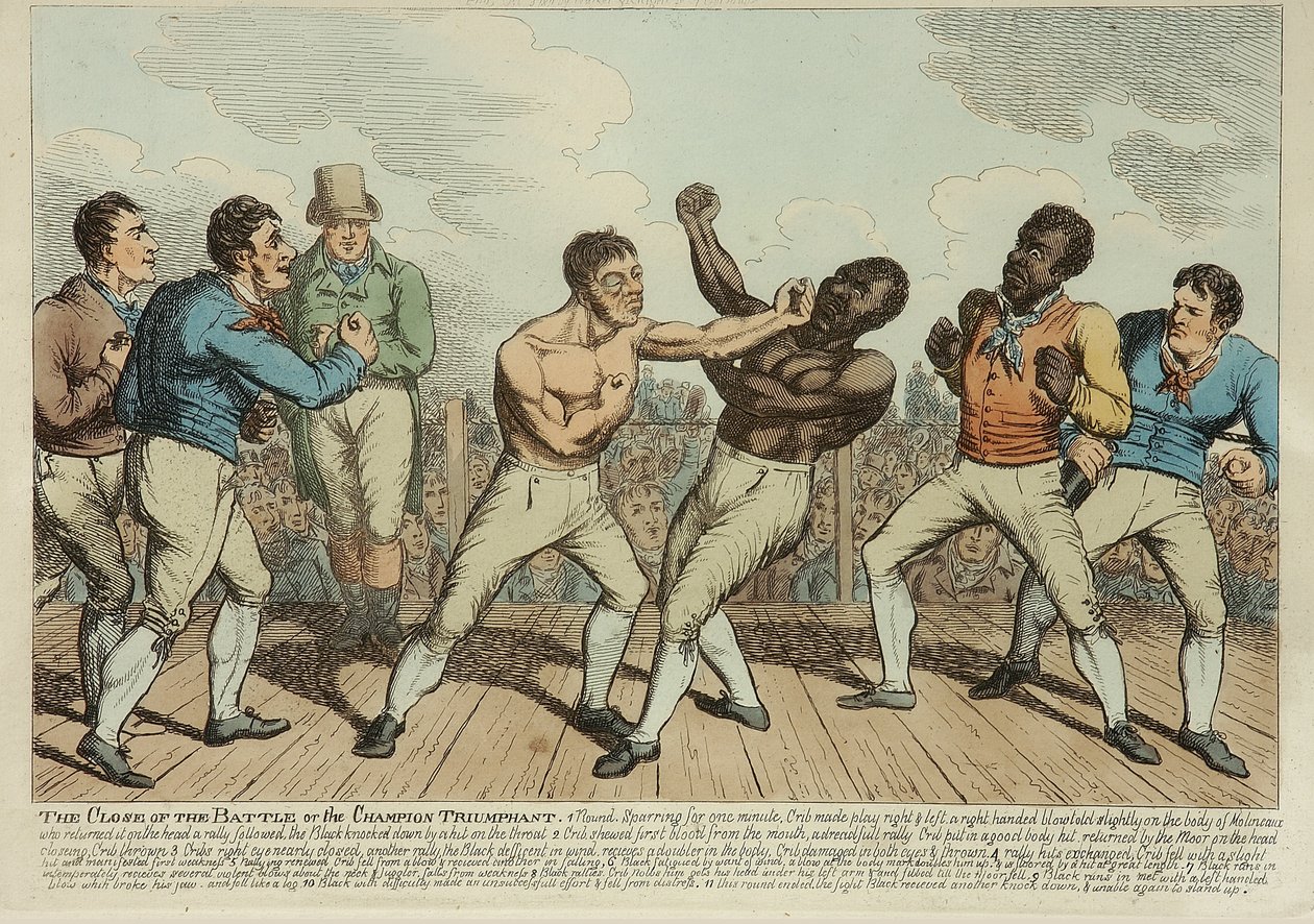 The Close of the Battle Triumphant by George Cruikshank