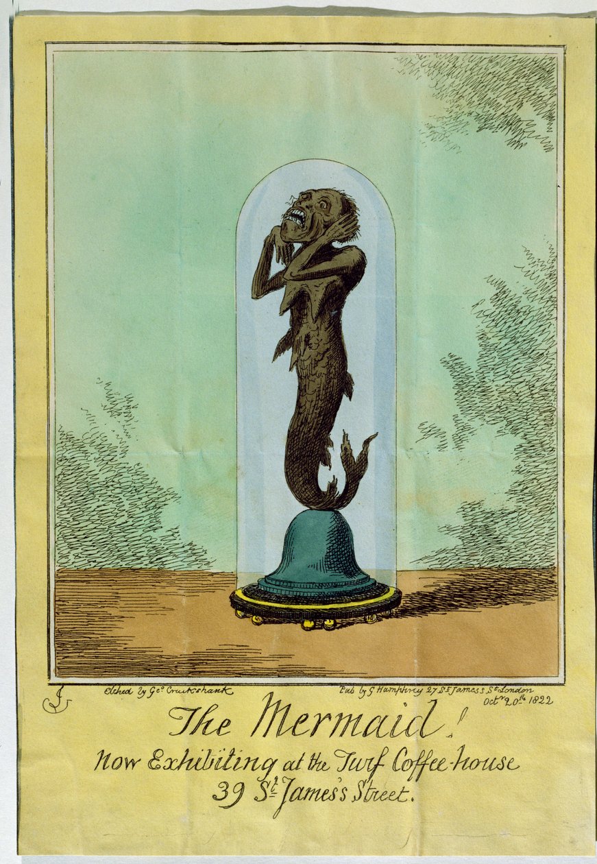 The Mermaid, Now Exhibiting at the Turf Coffee House, St. James
