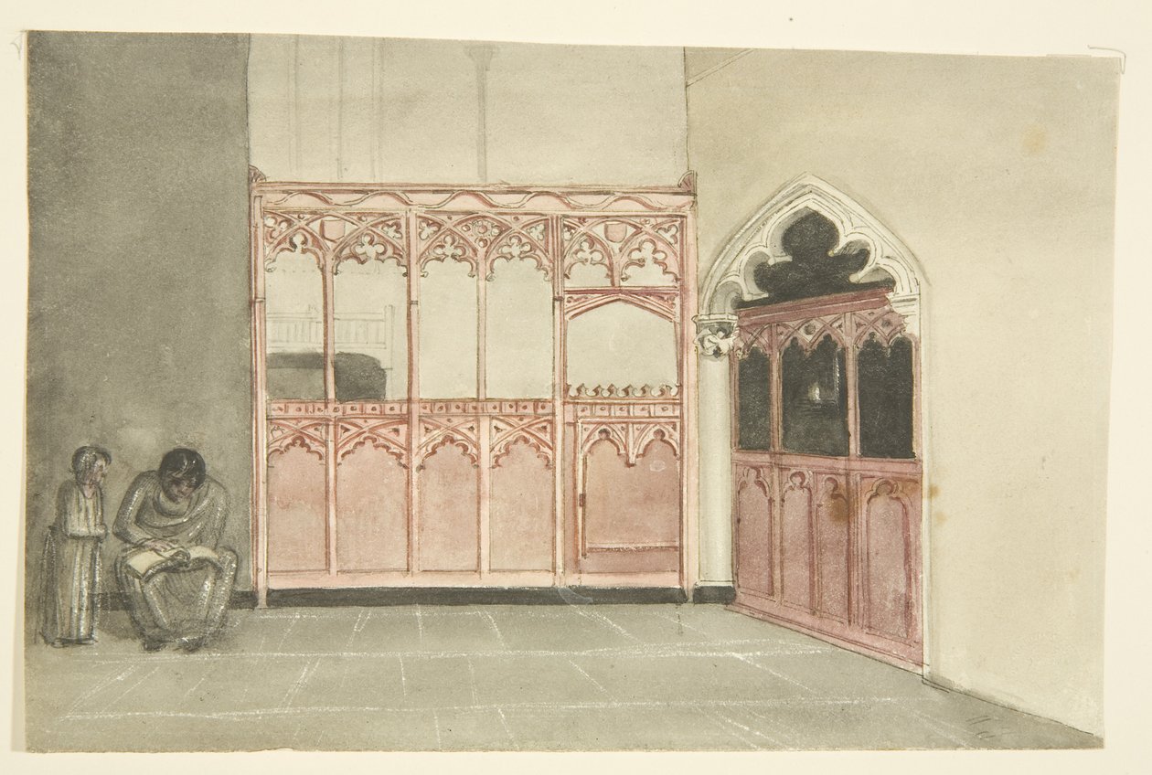 Old Chapel in Bristol Cathedral by George Cumberland