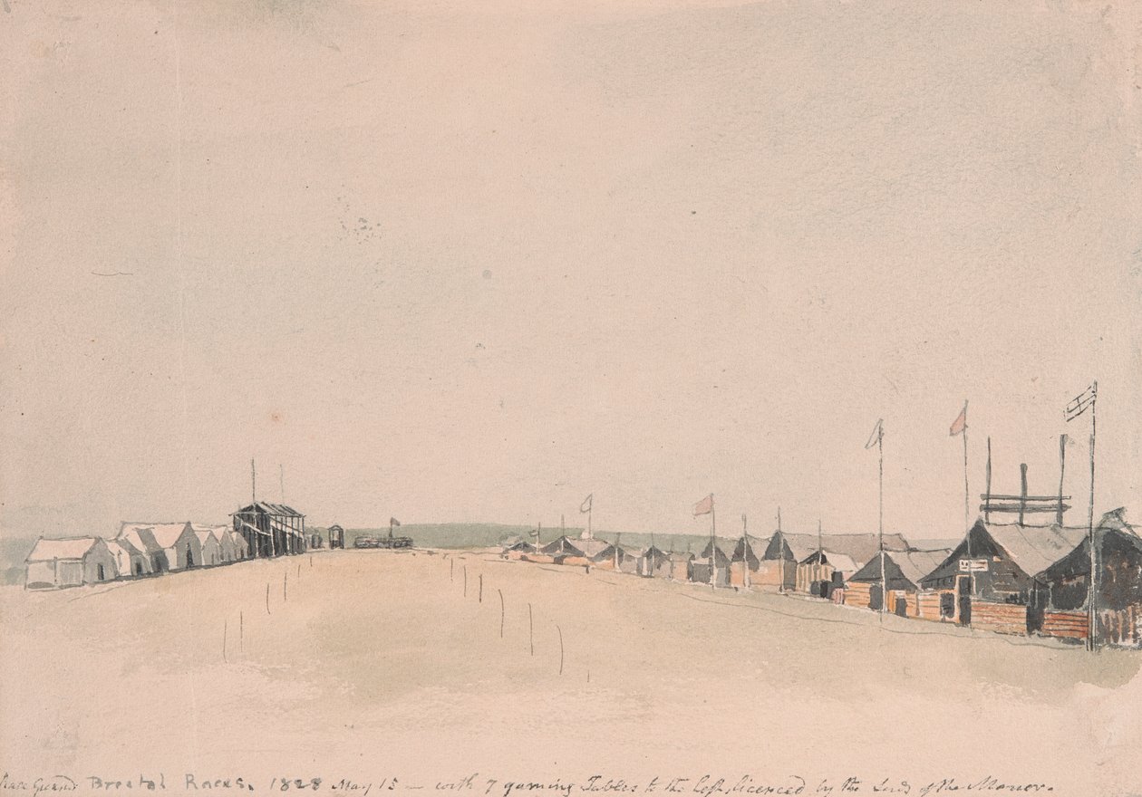 The Race Course at Bristol by George Cumberland