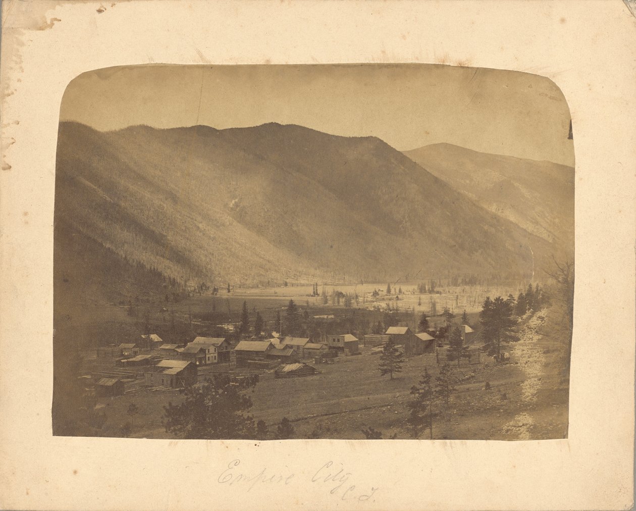 Empire City, Colorado Territory by George D. Wakely