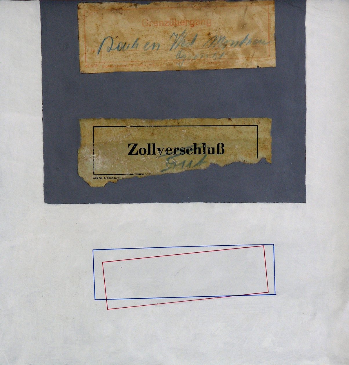 CCC (Customs Clearance Collage) by George Dannatt