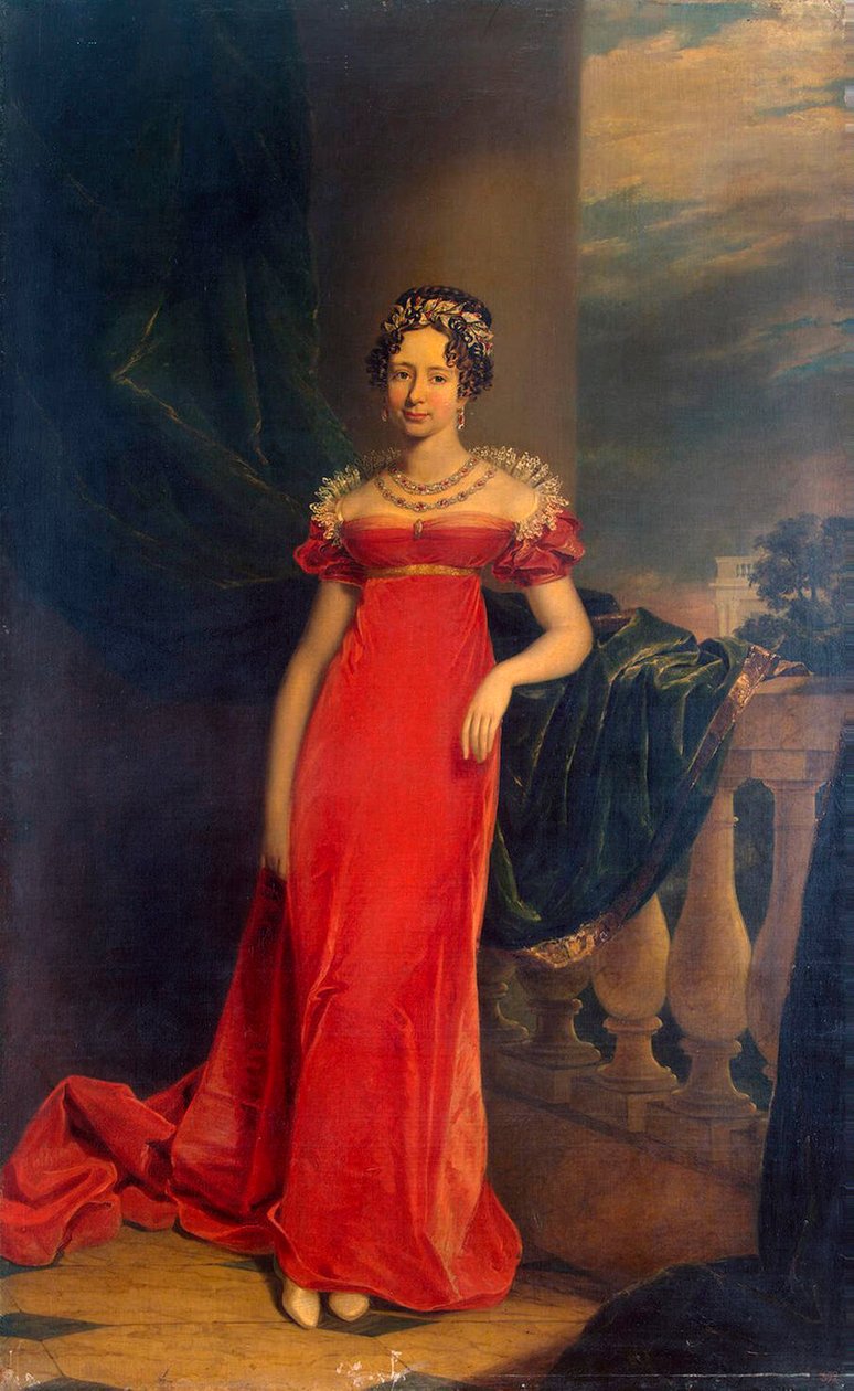 Portrait of Grand Duchess Maria Pavlovna of Russia, 1786–1859, 1822 by George Dawe