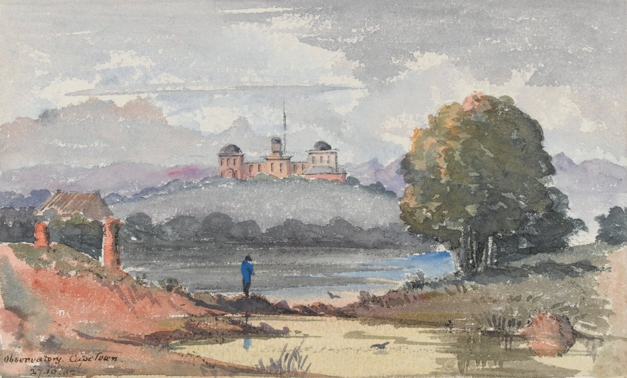Observatory, Cape Town. The Residence of Sir J Maclear, c.1859-62 by George E.L.S. Sanford