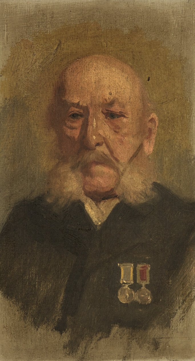 Portrait of C. Pippett, R.A., c. 1920 by George Edmund Butler