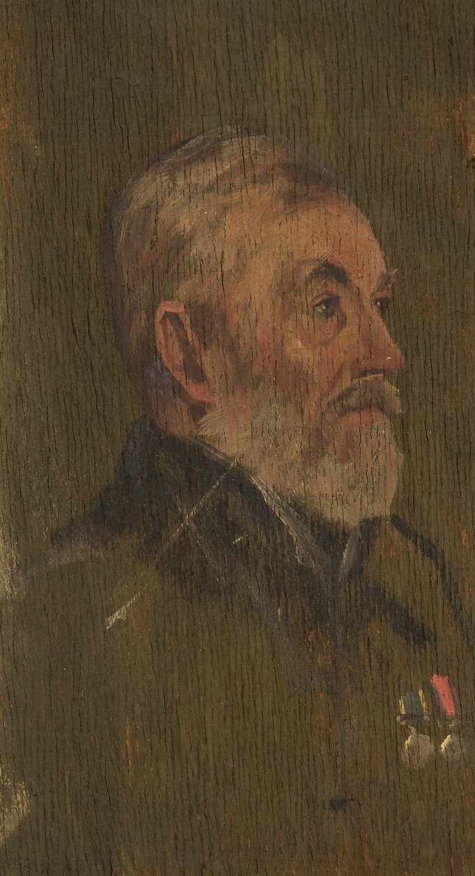 Portrait of H. Fussell, L.T.C., c. 1920 by George Edmund Butler