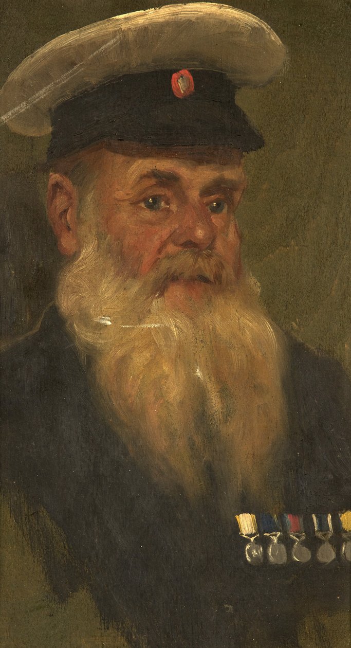 Portrait of J. Wilson, R.M.A., c.1920 by George Edmund Butler