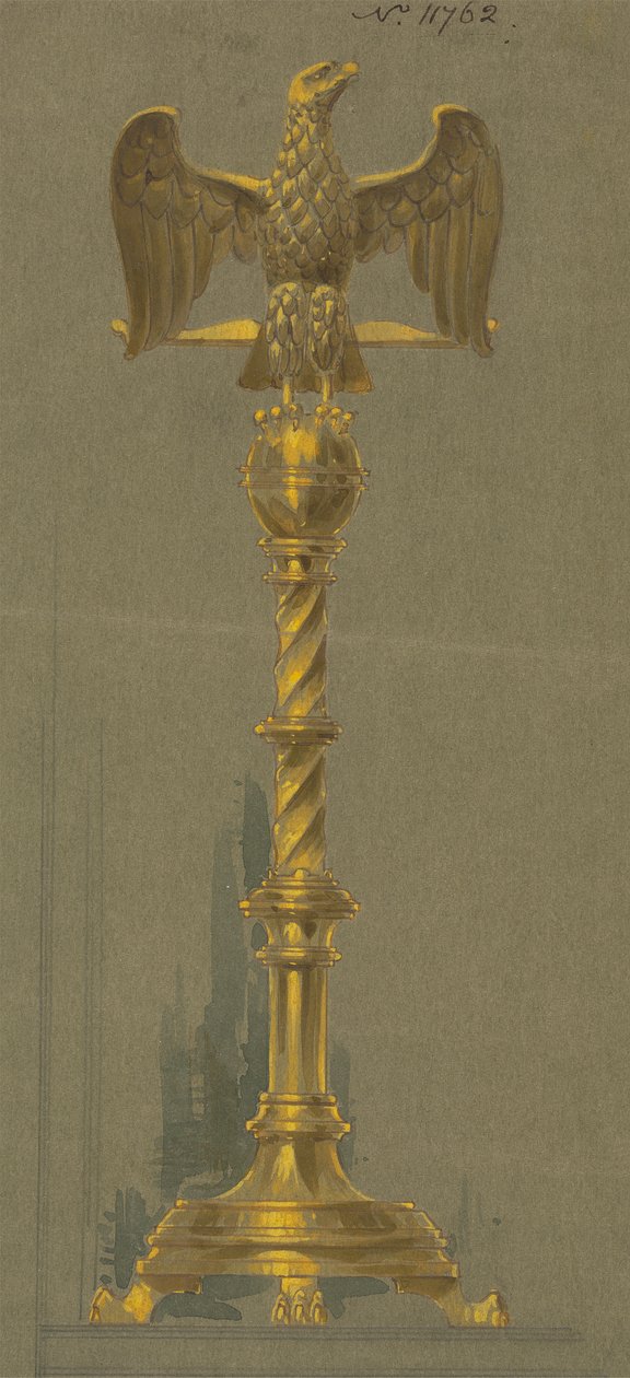 Designs executed for Jones and Willis, metal and wood-workers and church furniture manufacturers of Birmingham and London by George Edmund Street
