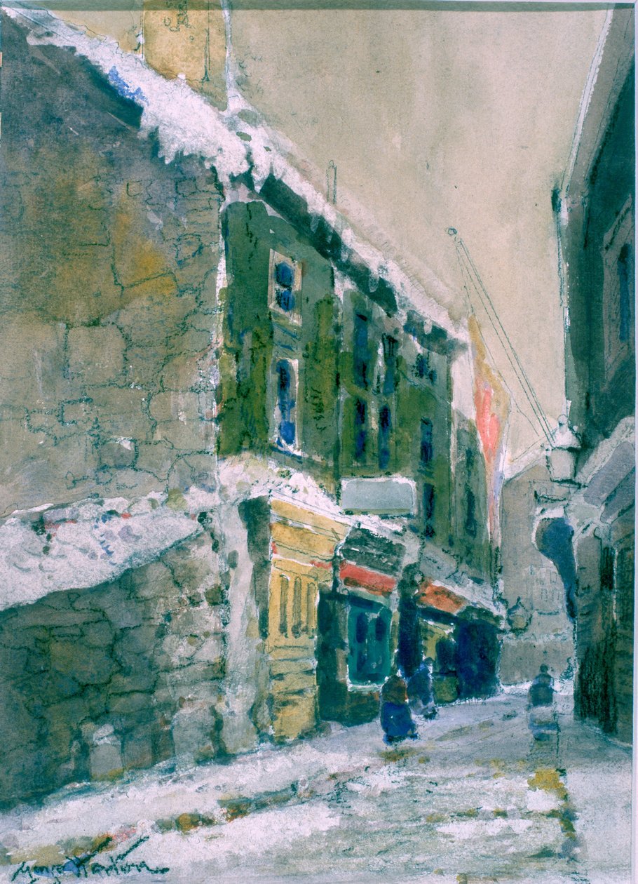 Winter, Clive Street, North Shields by George Edward Horton