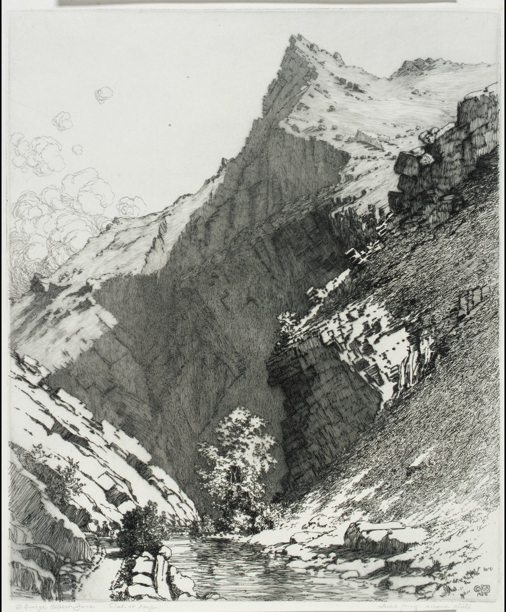 Bear Creek Canyon, Denver, Colorado by George Elbert Burr