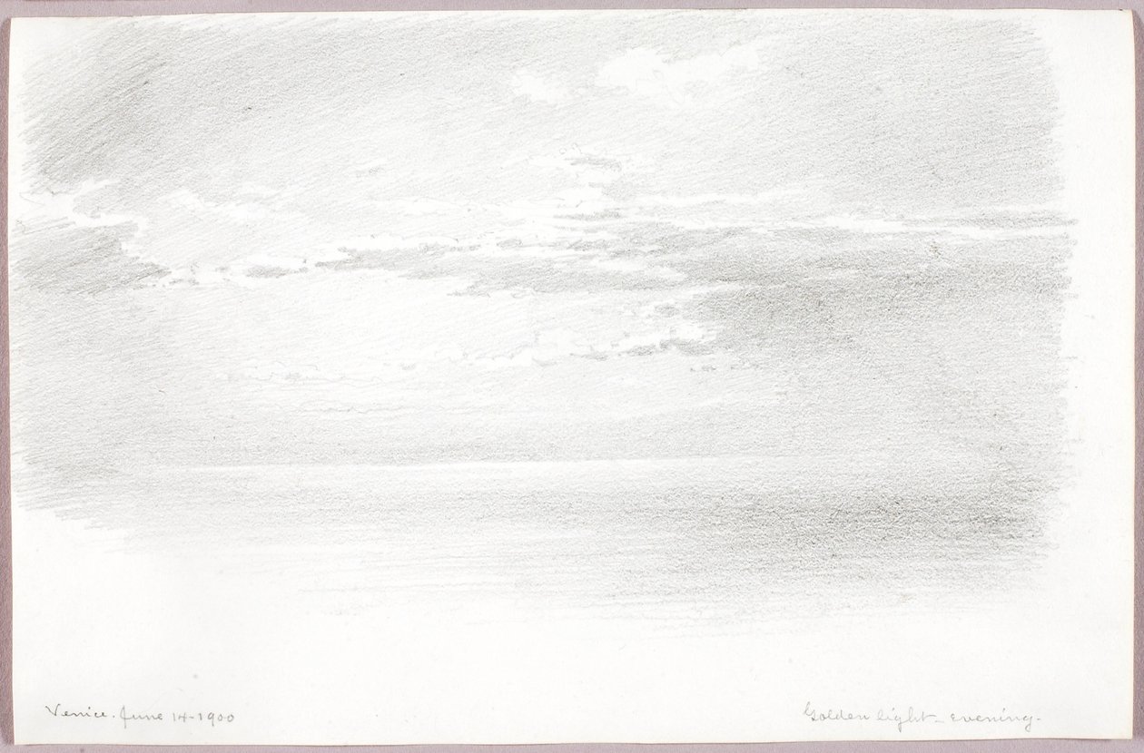 Golden Light, Evening by George Elbert Burr