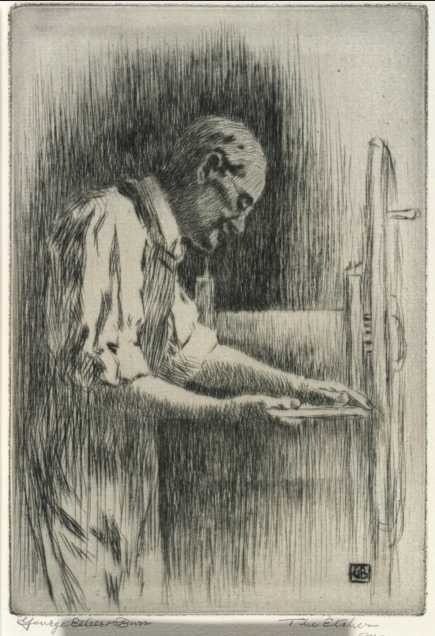The Etcher by George Elbert Burr
