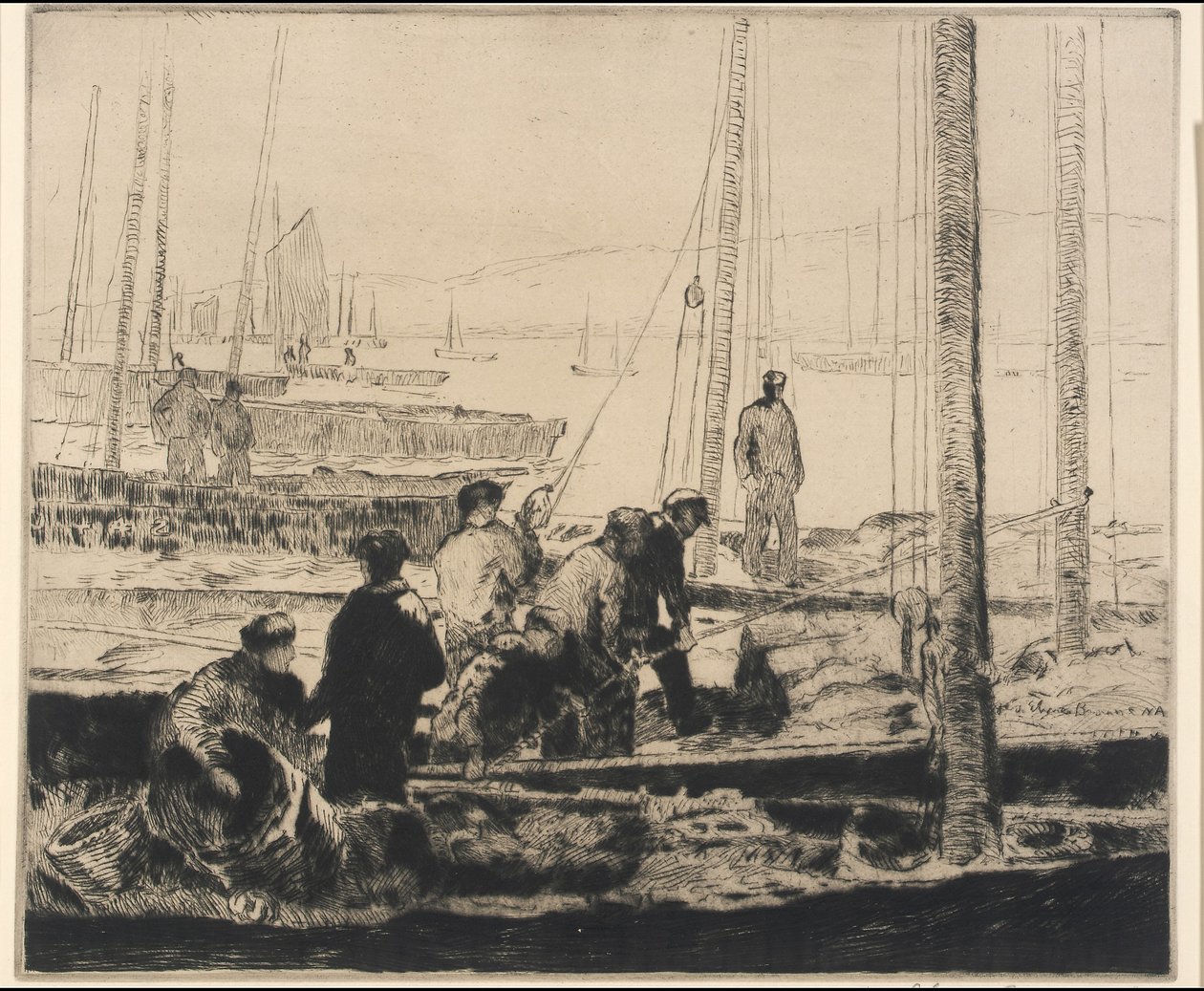 Sardine Fleet by George Elmer Browne