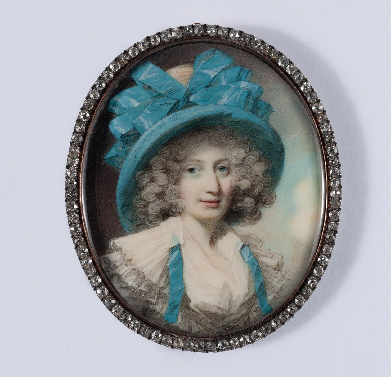 Portrait of a Lady, traditionally identified as Miss Bedingfield by George Engleheart