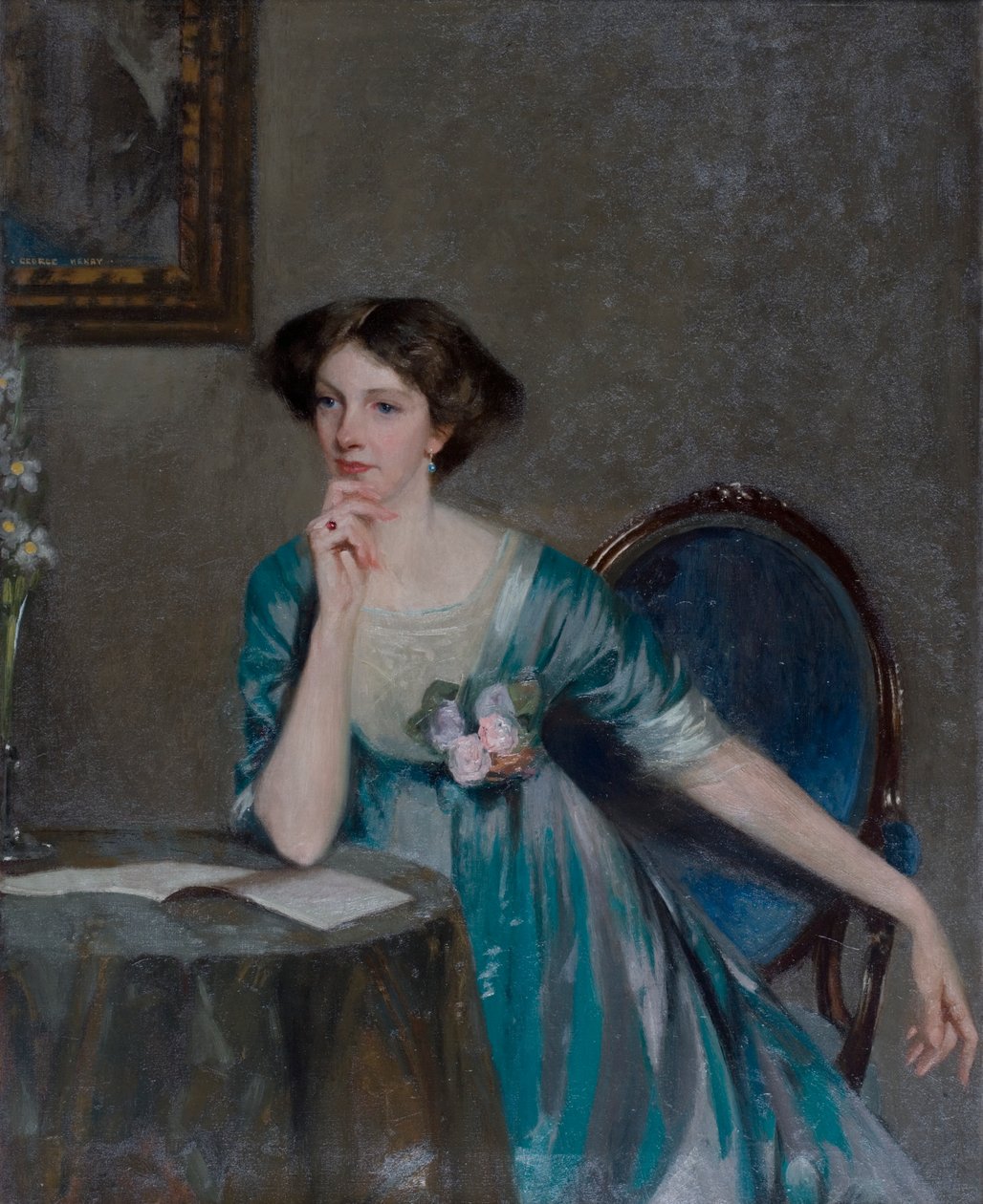 Portrait of Lady Margaret Sackville by George F. Henry