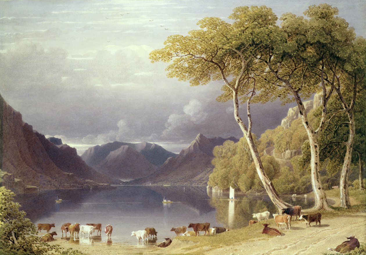 Head of Ullswater in the Lake District by George Fennel Robson