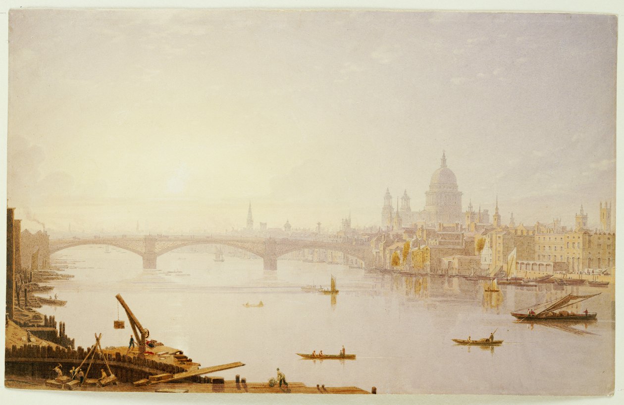 Southwark Bridge and St. Paul
