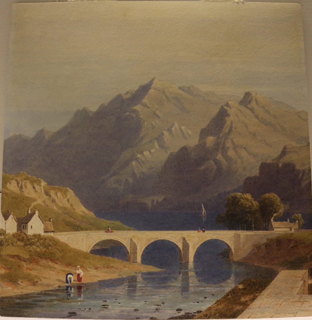 View from Fort Augustus, Caledonian Canal, c.1830 by George Fennel Robson