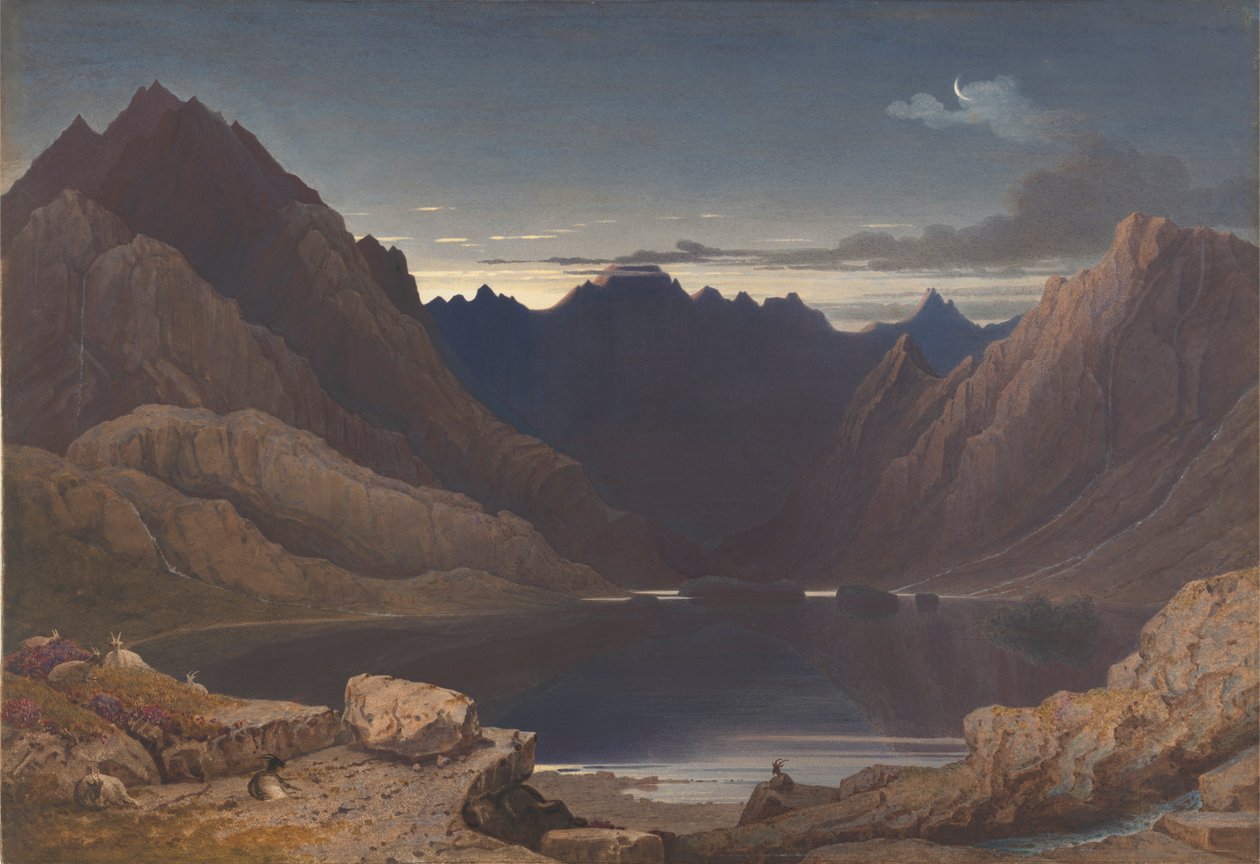 Loch Coruisk, Isle of Skye, Dawn by George Fennell Robson