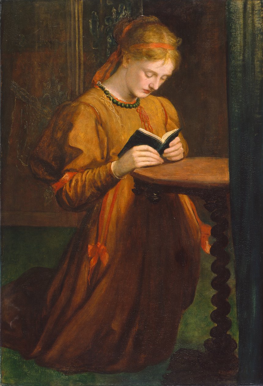 May Prinsep (Prayer) by George Frederic Watts
