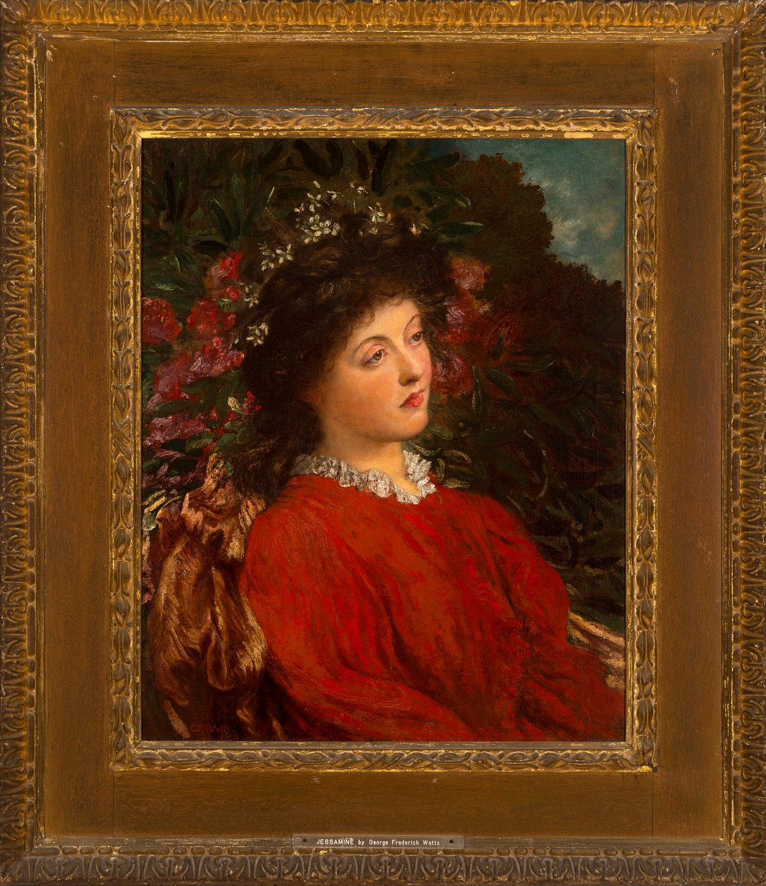 Portrait of Eveleen Tennant 1876 by George Frederic Watts