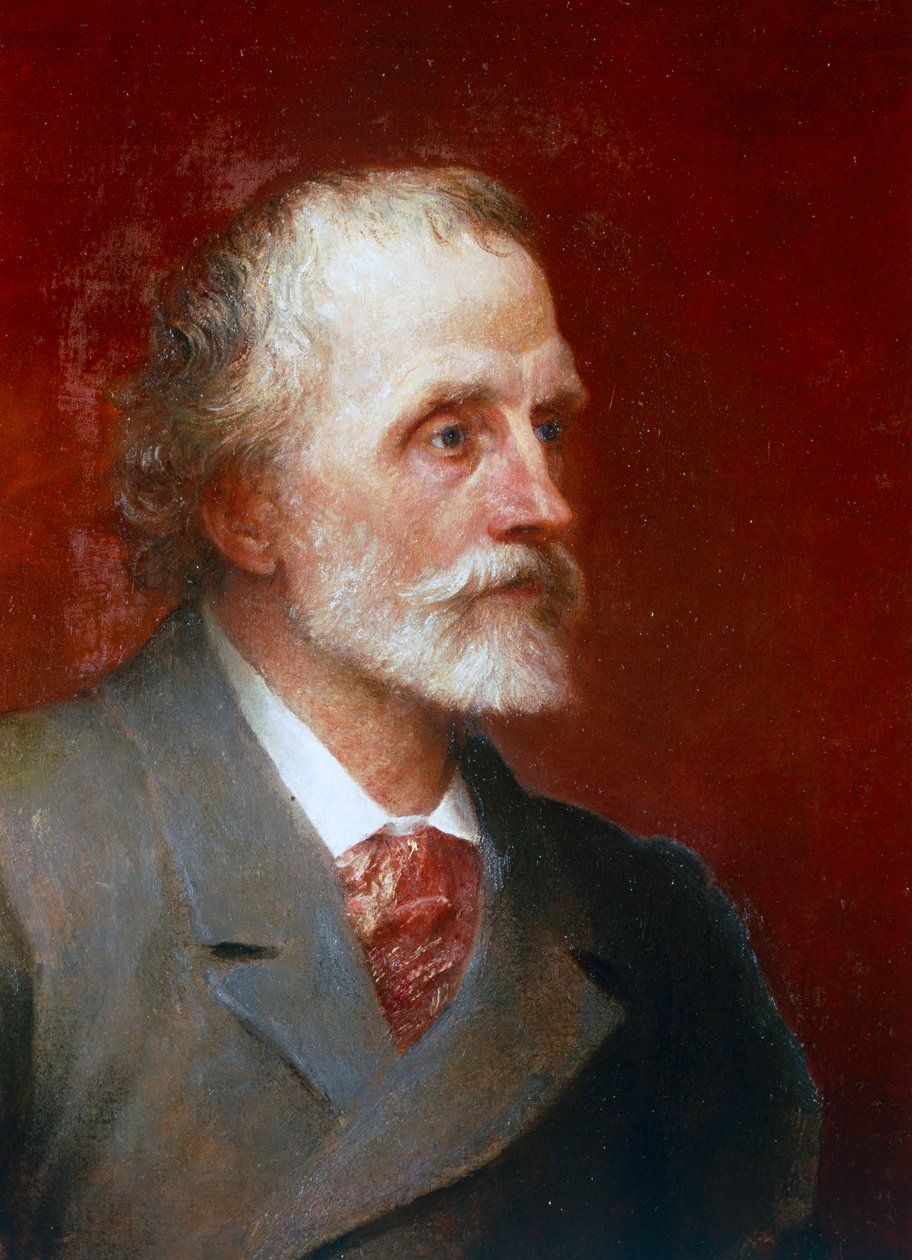 Portrait of George Meredith by George Frederic Watts