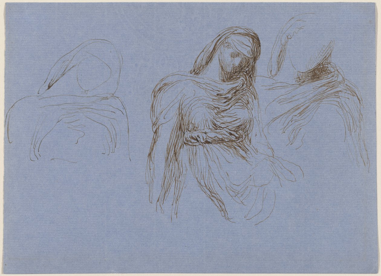 Study of Death for "Time and Death" by George Frederic Watts