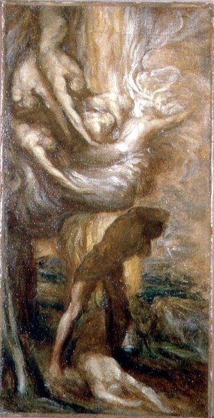 The Curse of Cain by George Frederic Watts